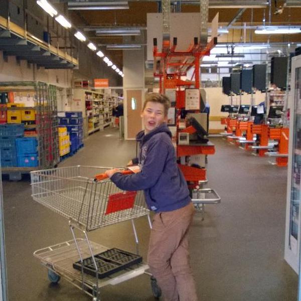 Photo taken at Colruyt by Diederik d. on 8/21/2014