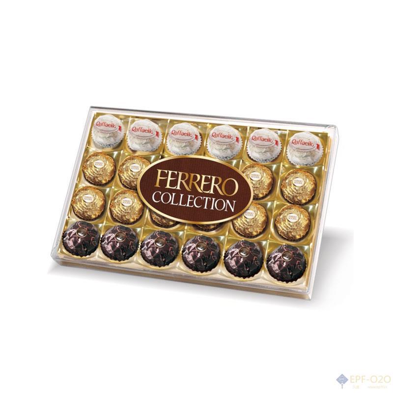 Ferrero费列罗 臻品巧克力 礼盒装 24粒 259.2g Ferrero费列罗 臻品巧克力 礼盒装 24粒 259.2g