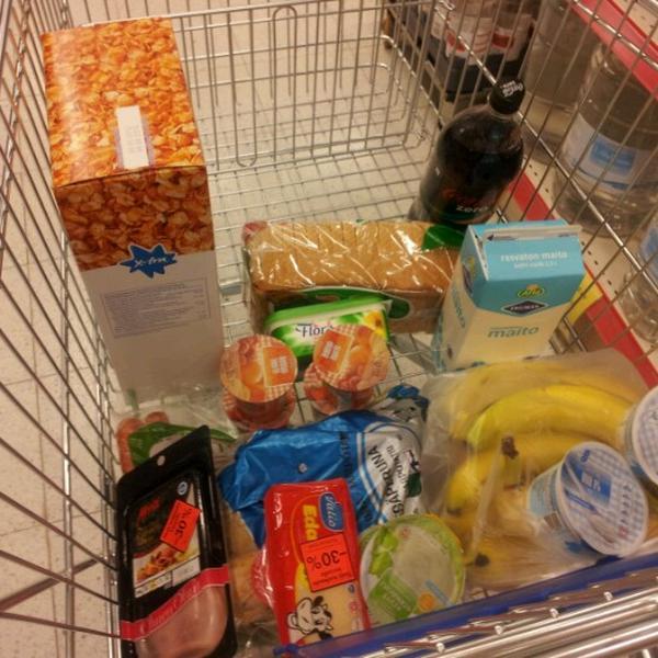 Photo taken at S-market by Kari K. on 9/1/2012