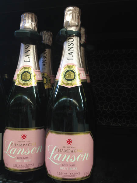 lanson粉红香槟
