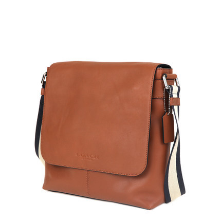 COACH/蔻驰 纯皮 男士单肩包 商务休闲包 72108