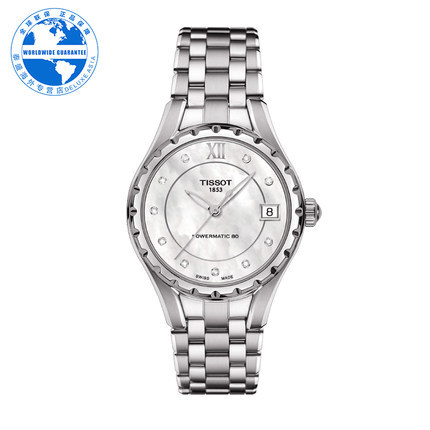 Tissot/天梭 瑞士正品时尚女士自动机械腕表T072.207.11.116.00