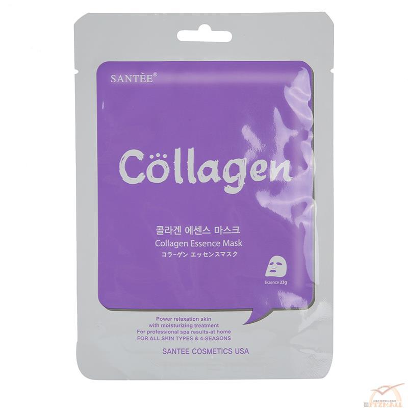 SANTEE 胶原面膜 23g(有香味) SANTEE 胶原面膜 23g(有香味)