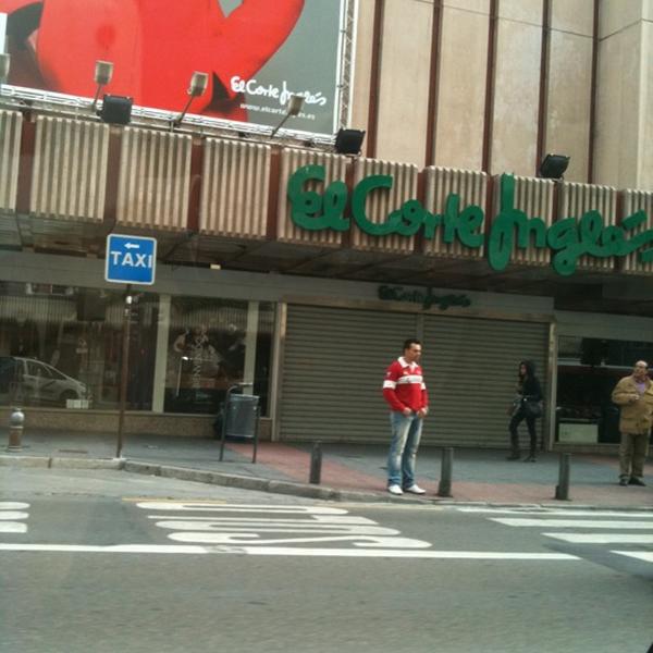 Photo taken at El Corte Inglés by Nino L. on 11/8/2011