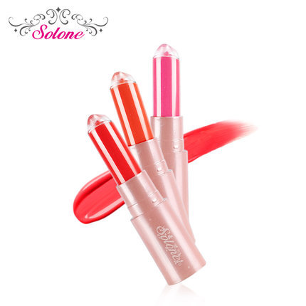 Solone水感自然持久唇蜜 2.8ml 唇釉 液体唇膏 新品上市