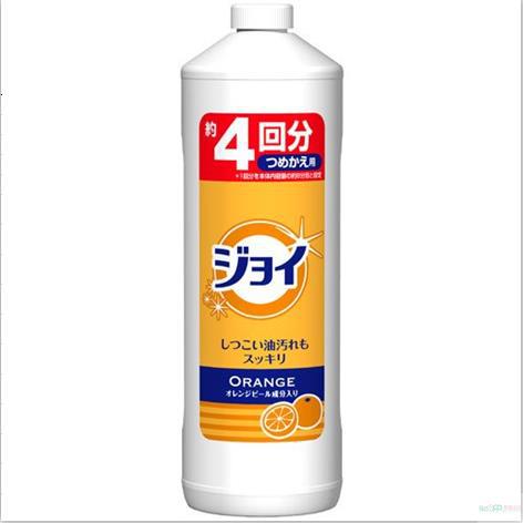 日本JOY超浓缩洗碗剂替换装(橙子味)770ML