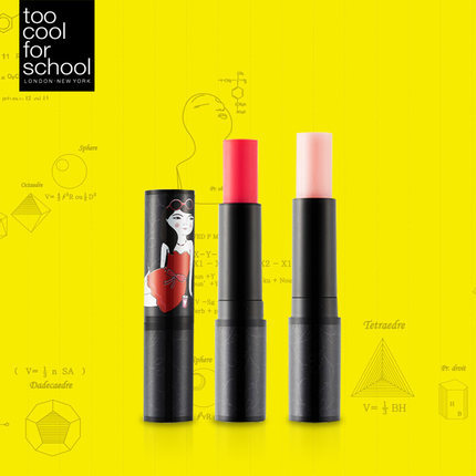 韩国  too cool for school 滋润保湿防晒润唇膏 tcfs口红SPF13