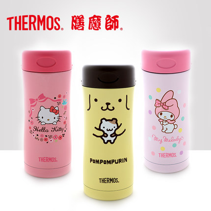 膳魔师不锈钢真空保温杯JCG-400布丁狗HelloKitty 膳魔师不锈钢真空保温杯JCG-400布丁狗HelloKitty