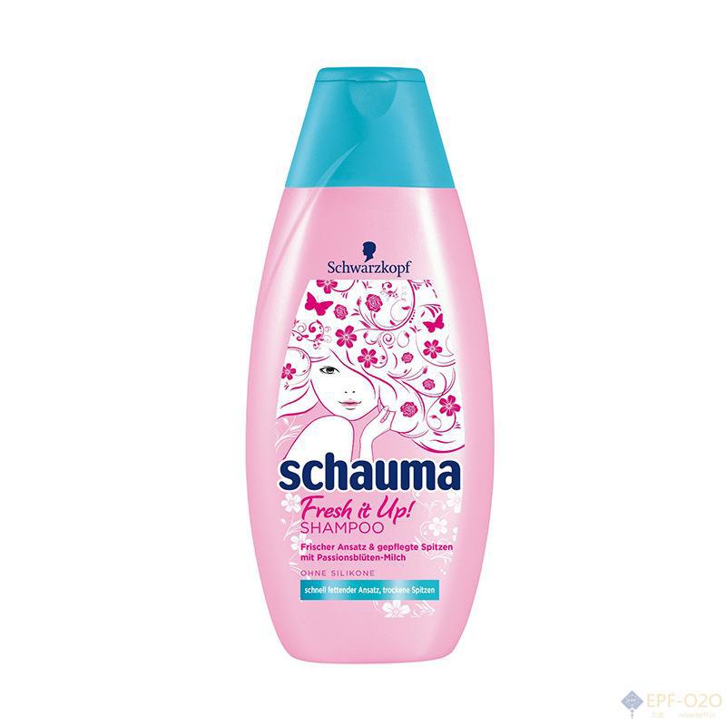 Schwarzkopf施华蔻 Schauma fresh it up! 西番莲牛奶持久清新洗发水
