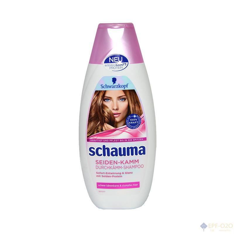 Schwarzkopf施华蔻 丝滑易梳洗发水 见效快有光泽 含丝蛋白 无硅油配方 Schwarzkopf施华蔻 丝滑易梳洗发水 见效快有光泽 含丝蛋白 无硅油配方