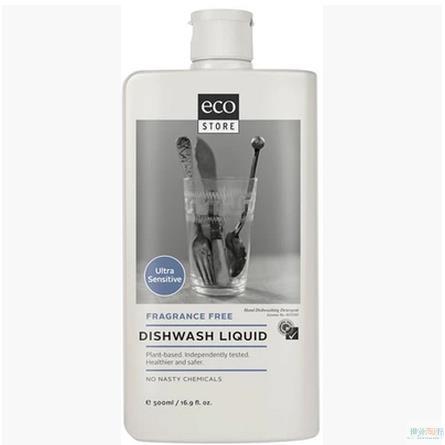 Ecostore 纯天然植物萃取 餐具洗洁剂无香味