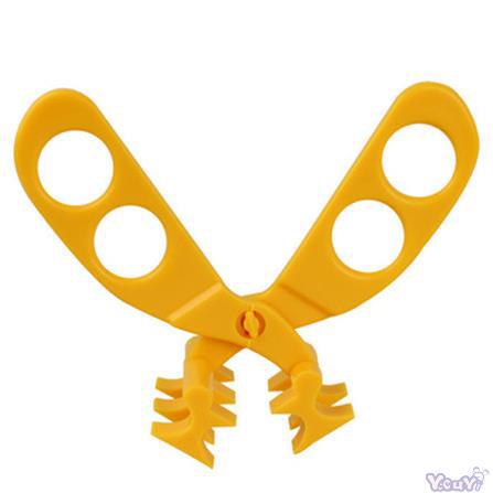 日本进口辅食食物剪-Gino宝宝食物面条辅食碾碎全能剪 食物剪