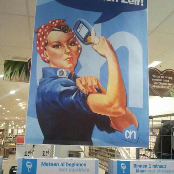 Photo taken at Albert Heijn XL by Merijn B. on 4/22/2013