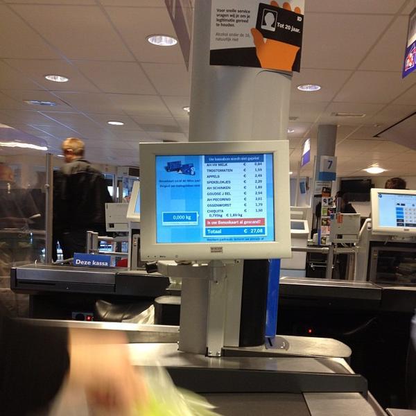 Photo taken at Albert Heijn by Rhon G. on 11/11/2012-荷兰北布拉班特省埃因霍温九月广场23号 Photo taken at Albert Heijn by Rhon G. on 11/11/2012