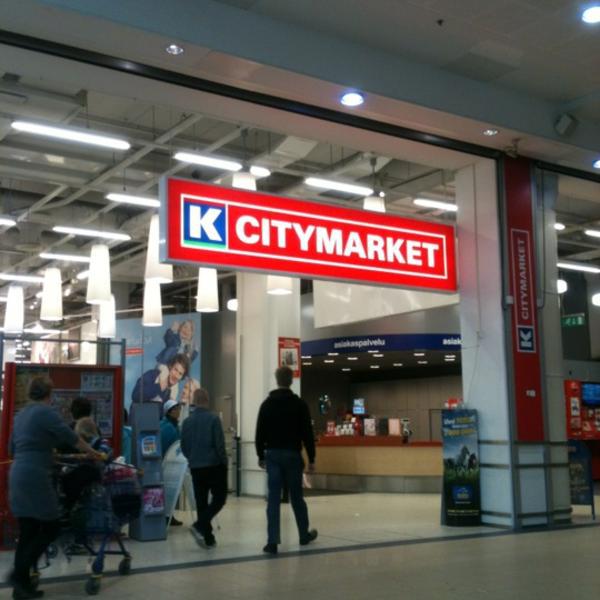 Photo taken at K-Citymarket by Johanna N. on 11/28/2012