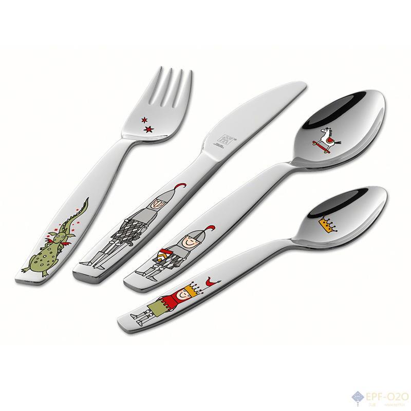 Zwilling双立人 Eckbert不锈钢儿童餐具四件套 Zwilling双立人 Eckbert不锈钢儿童餐具四件套