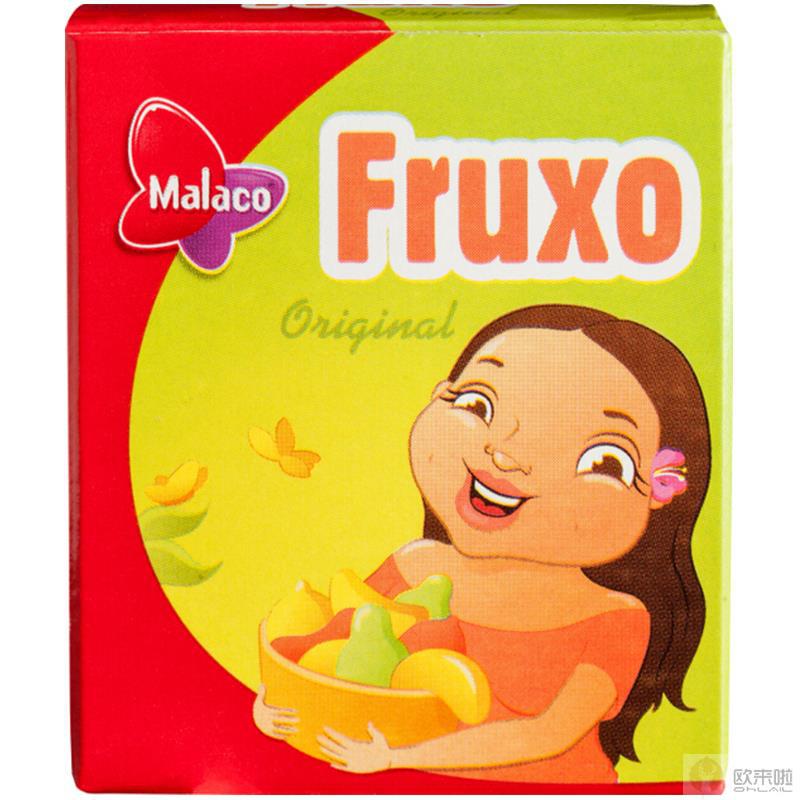 瑞典 MALACO FRUXO果实耐嚼糖果 80g 瑞典 MALACO FRUXO果实耐嚼糖果 80g