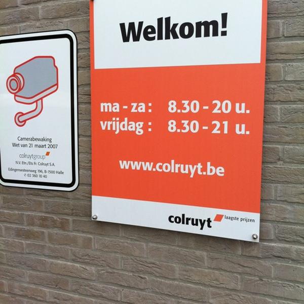 Photo taken at Colruyt by Dieter C. on 5/12/2012