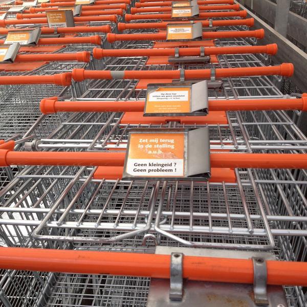 Photo taken at Colruyt by Daniel B. on 4/13/2013