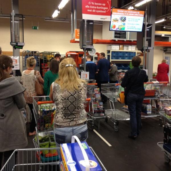 Photo taken at Colruyt by Christian V. on 7/13/2012