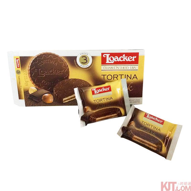 莱家托特纳巧克力点心 榛子味黑巧克力制品