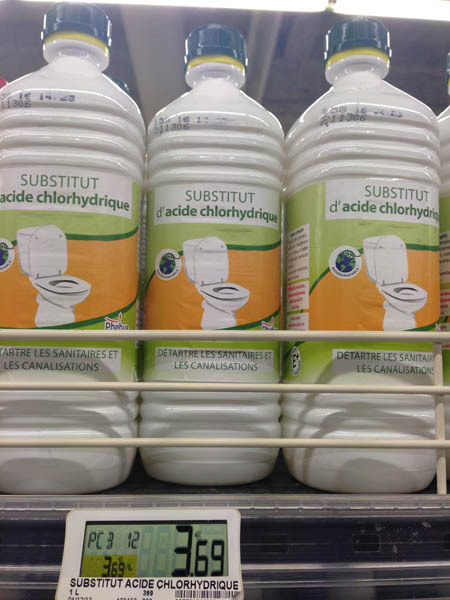 马桶清洁剂substitut