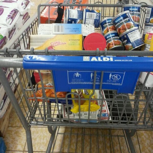 Photo taken at Aldi by John W. on 10/6/2012