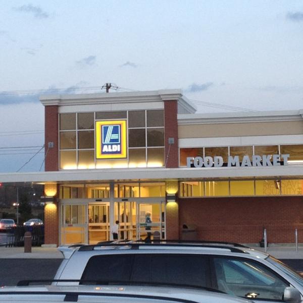 Photo taken at Aldi by Fred L. on 1/17/2012