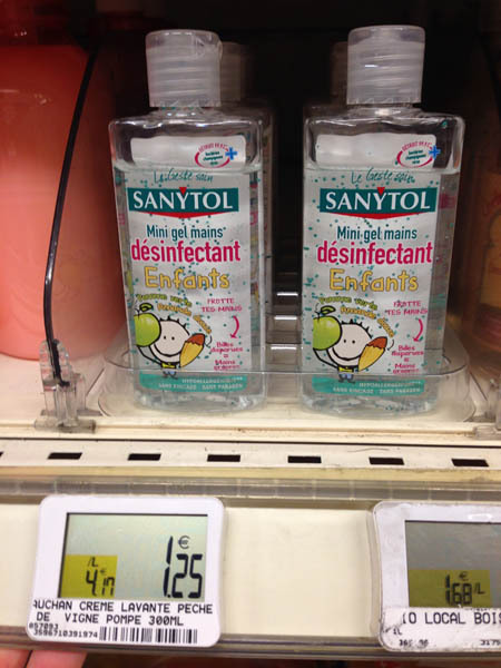 sanytol儿童干洗洗手液 sanytol儿童干洗洗手液