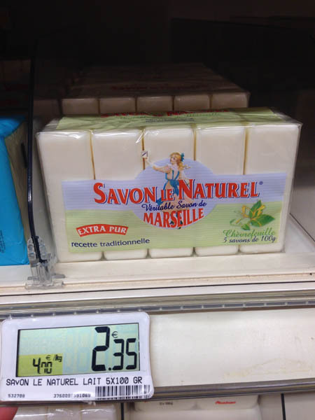 auchan自营马赛皂 auchan自营马赛皂