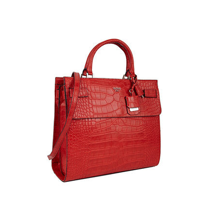 GUESS/盖尔斯女包 2016春款鳄鱼纹凯丽手提斜挎包包HWCG6216070