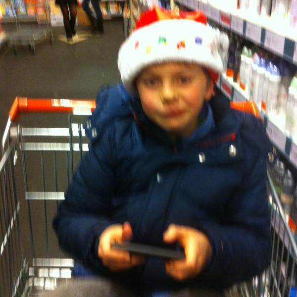 Photo taken at Colruyt by Dylan V. on 12/29/2012