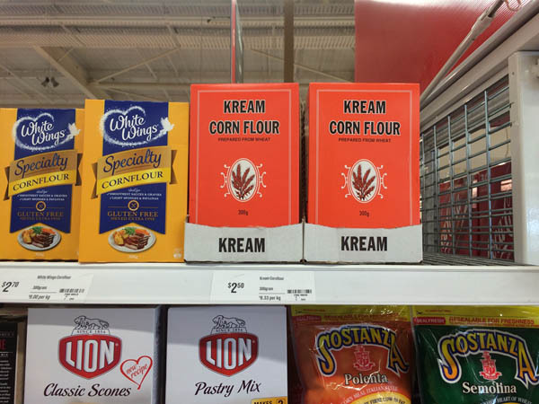 澳大利亚进口玉米面粉-Kream玉米面粉300g 澳大利亚进口玉米面粉-Kream玉米面粉300g