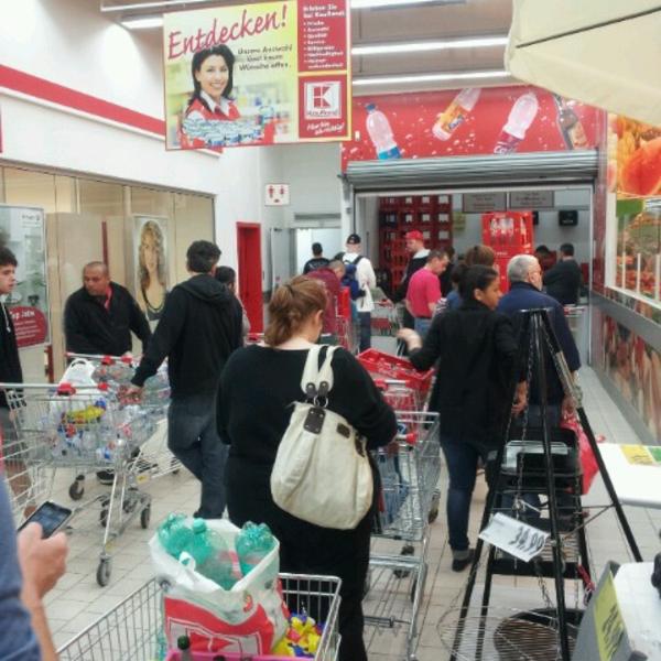 Photo taken at Kaufland by Holger B. on 6/16/2012-德国柏林王宫大街85 Photo taken at Kaufland by Holger B. on 6/16/2012