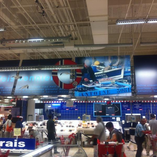Photo taken at Auchan by Laurens A. on 9/29/2012