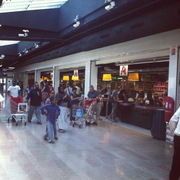Photo taken at Auchan by Mathieu R. on 8/13/2012