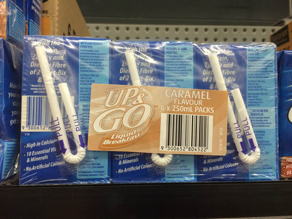 澳大利亚进口焦糖饮料-Sanitaria up&go焦糖饮料6*250ml