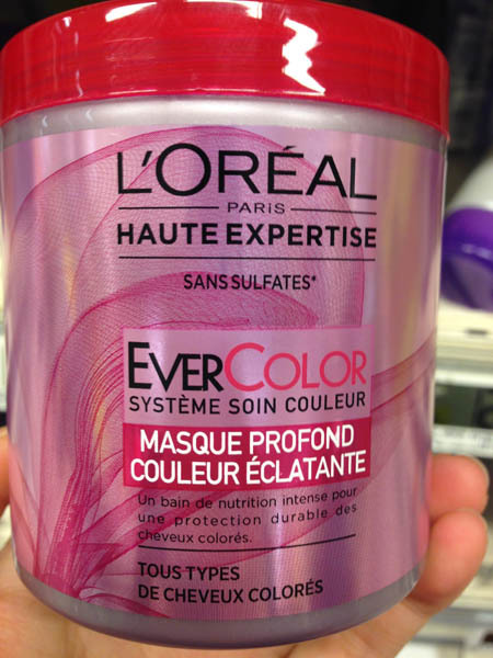 loreal欧莱雅固色发膜