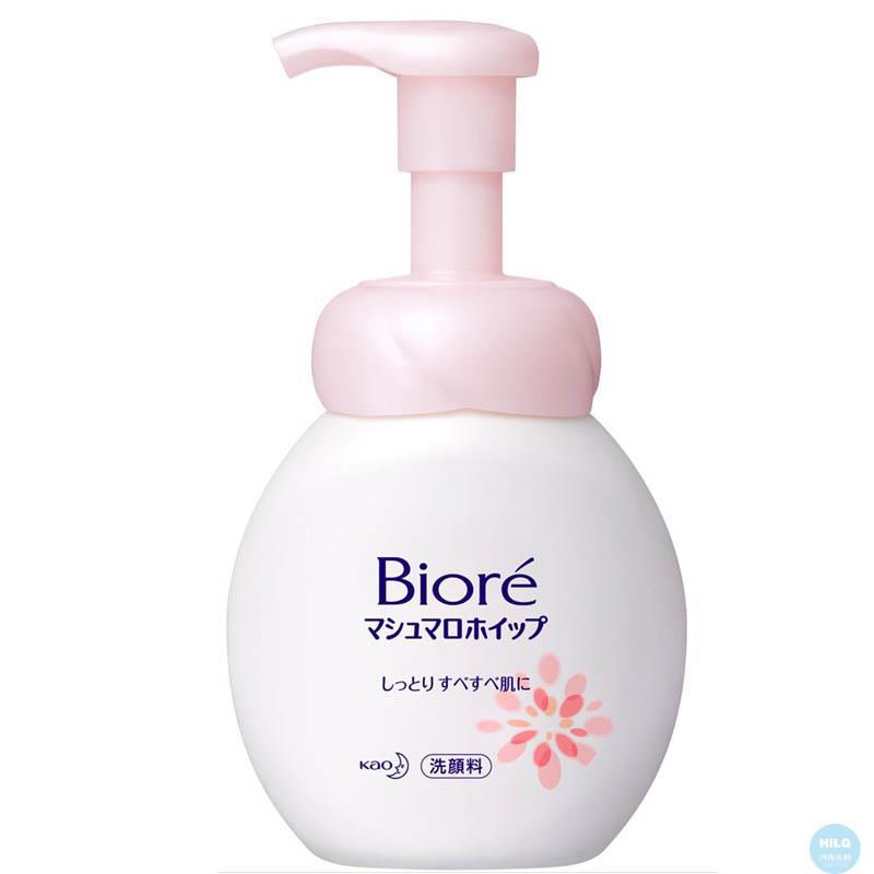 日本Kao花王碧柔biore 微米泡沫超保湿慕斯洗面奶 *-粉色胶原蛋白款