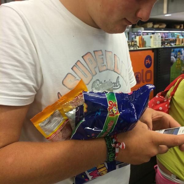 Photo taken at Proxy Delhaize by Joran S. on 9/6/2014