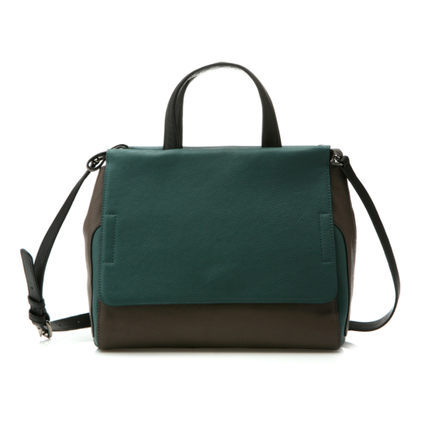 Brhas Pati 韩国明星款女包撞色手提斜挎时尚箱包BX2V3F1A580