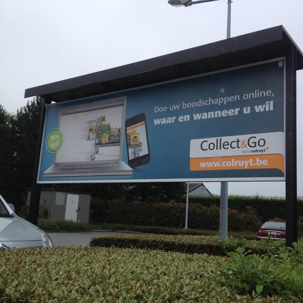 Photo taken at Colruyt by Fien O. on 7/10/2014