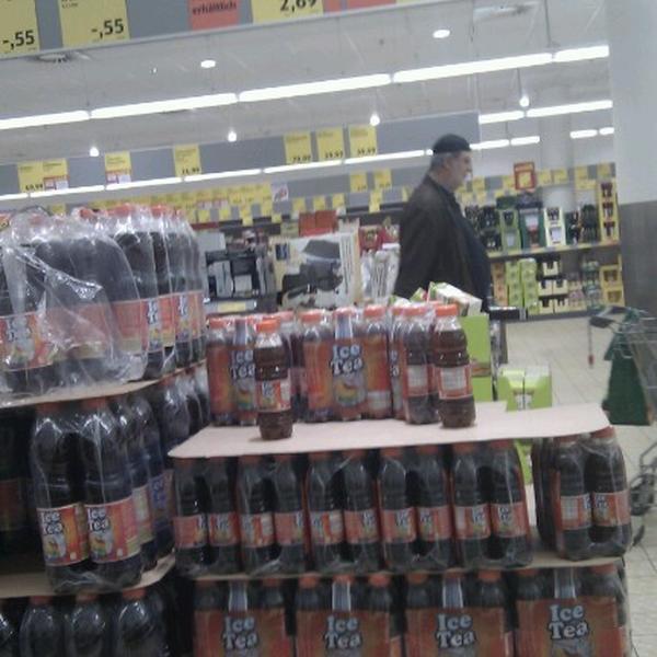 Photo taken at Hofer by Markus S. on 1/5/2013