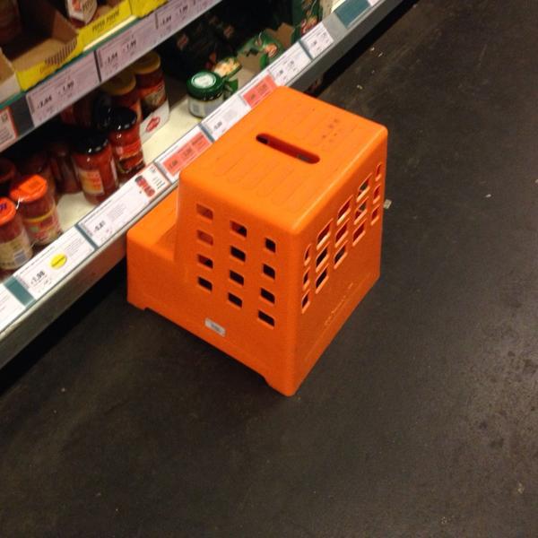 Photo taken at Colruyt by Kristof Victor D. on 9/18/2014