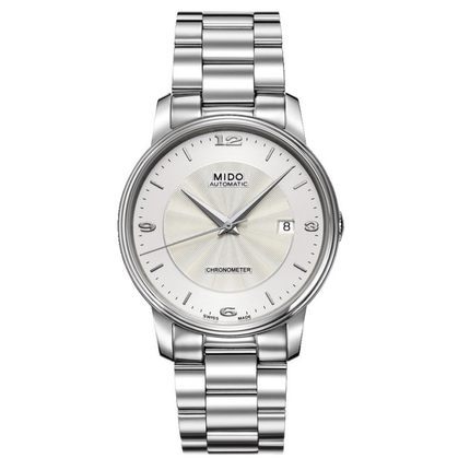 瑞士手表 美度mido贝伦赛丽手表男表机械表 M010.408.11.037.00