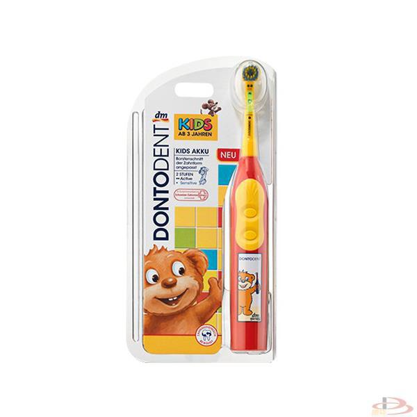 德国原装Dontodent小熊儿童充电牙刷感应式电动型3岁以上 德国原装Dontodent小熊儿童充电牙刷感应式电动型3岁以上