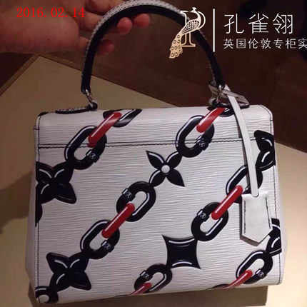 Louis Vuitton路易威登lv女包16春款印花迷你单肩手提包M42487 Louis Vuitton路易威登lv女包16春款印花迷你单肩手提包M42487