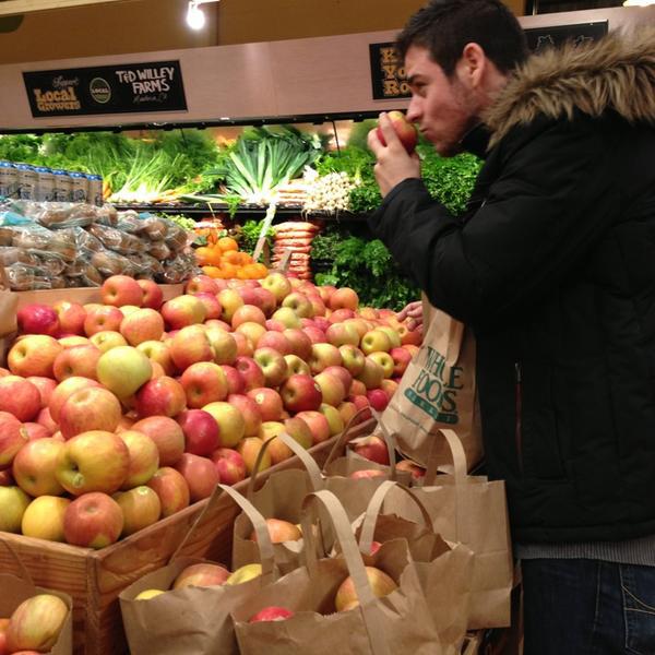 Photo taken at Whole Foods Market by Gentry on 12/27/2012