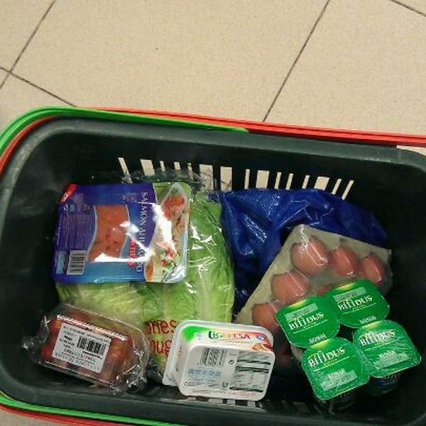 Photo taken at Mercadona by Alvaro K. on 6/9/2012