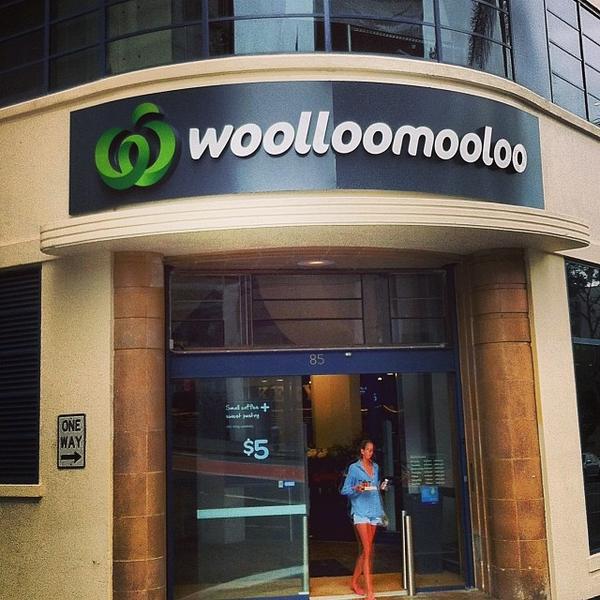 Photo taken at Woolworths by Tengu T. on 1/8/2014